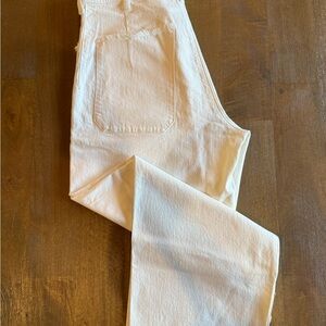 Lucky Brand White Flare Wide Leg Jeans